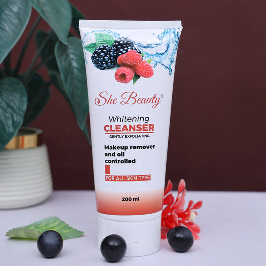 She Beauty Whitening Deep Cleanser 200ml